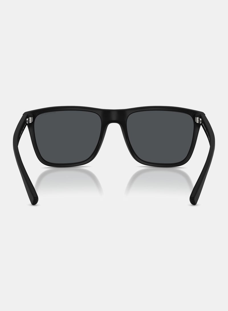 ارماني اكسشينج نظارات شمسية كاملة الإطار مربعة الشكل 0AX4080S - Image 3